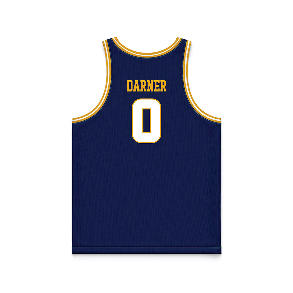 UTC - NCAA Men's Basketball : Tate Darner - Navy Basketball Jersey-1