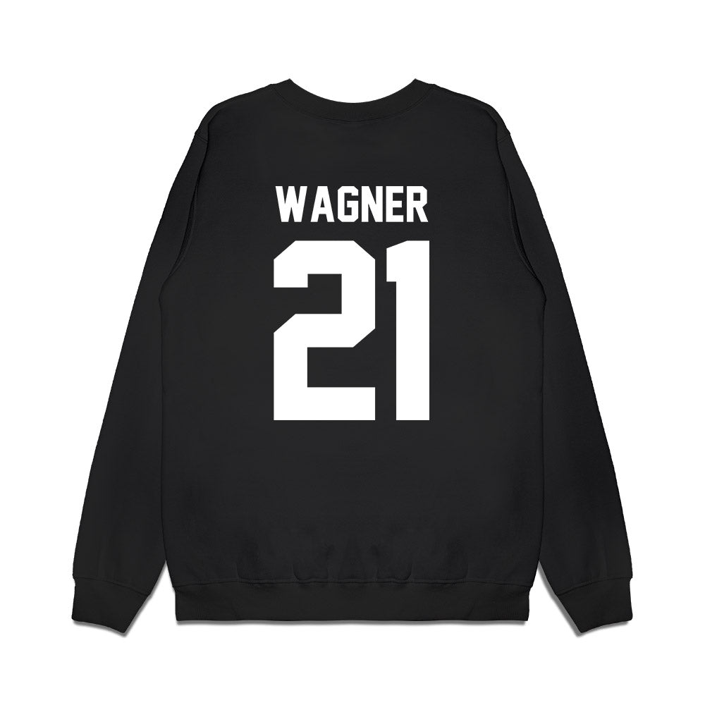 Arkansas - NCAA Men's Basketball : Dajuan Wagner - Vintage Shersey Premium Crewneck Sweatshirt-1