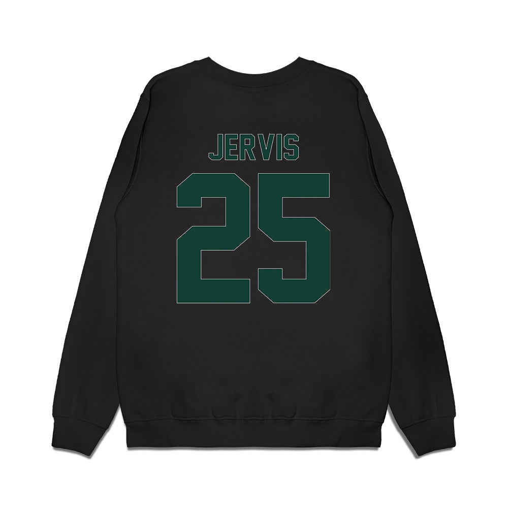 Michigan State - NCAA Men's Basketball : Jasiah Jervis - Vintage Shersey Premium Crewneck Sweatshirt-1