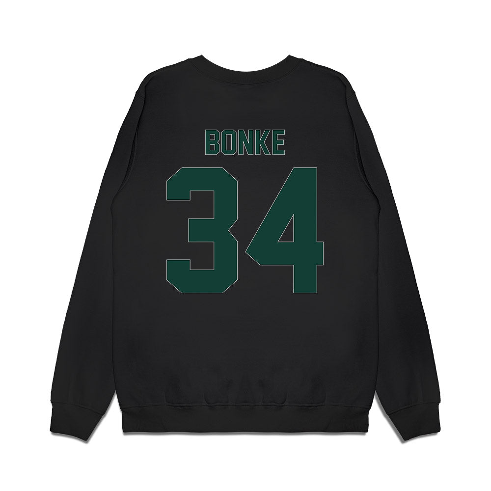 Michigan State - NCAA Men's Basketball : Anton Bonke - Vintage Shersey Premium Crewneck Sweatshirt-1