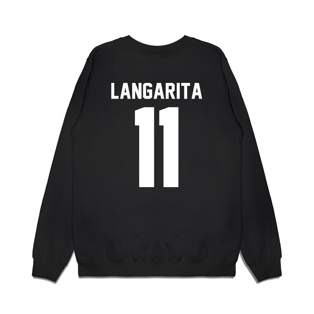 Utah - NCAA Men's Basketball : Lucas Langarita - Vintage Shersey Premium Crewneck Sweatshirt-1