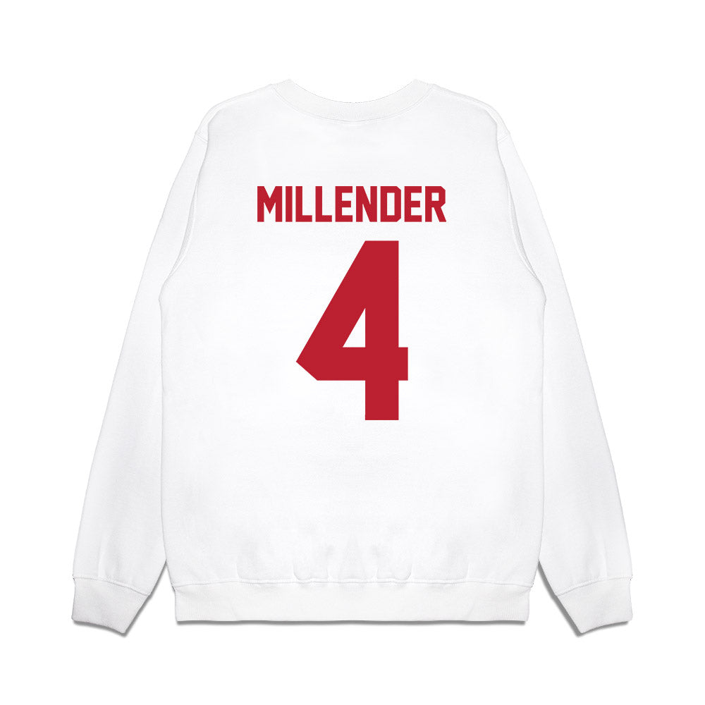 Georgia - NCAA Men's Basketball : Marcus Millender - Vintage Shersey Premium Crewneck Sweatshirt-1