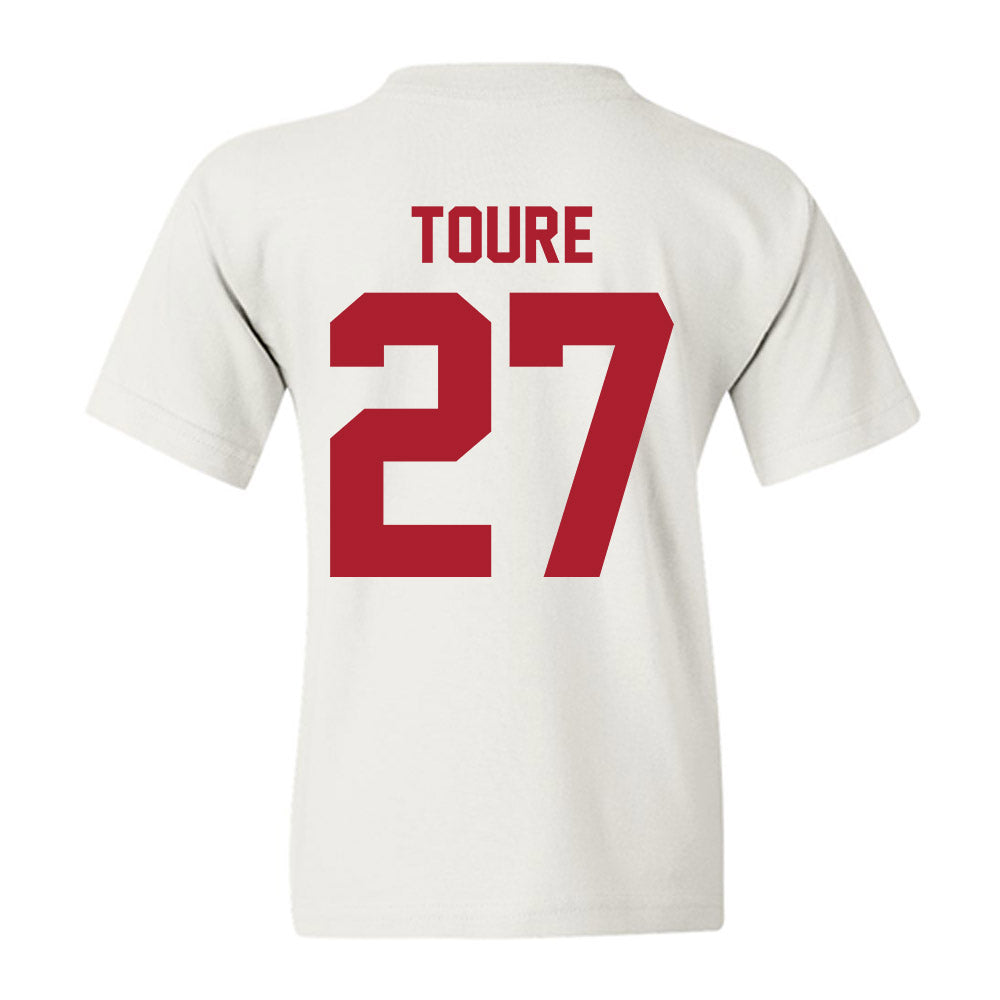 Iowa State - NCAA Men's Basketball : Killyan Toure - Vintage Shersey Youth T-Shirt-1