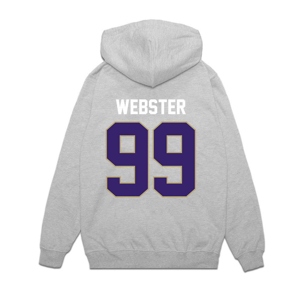 JMU - NCAA Football : Cole Webster - Vintage Football Premium Hooded Sweatshirt-1