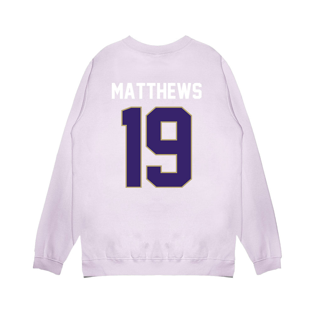 JMU - NCAA Football : Micah Matthews - Vintage Football Premium Crewneck Sweatshirt-1