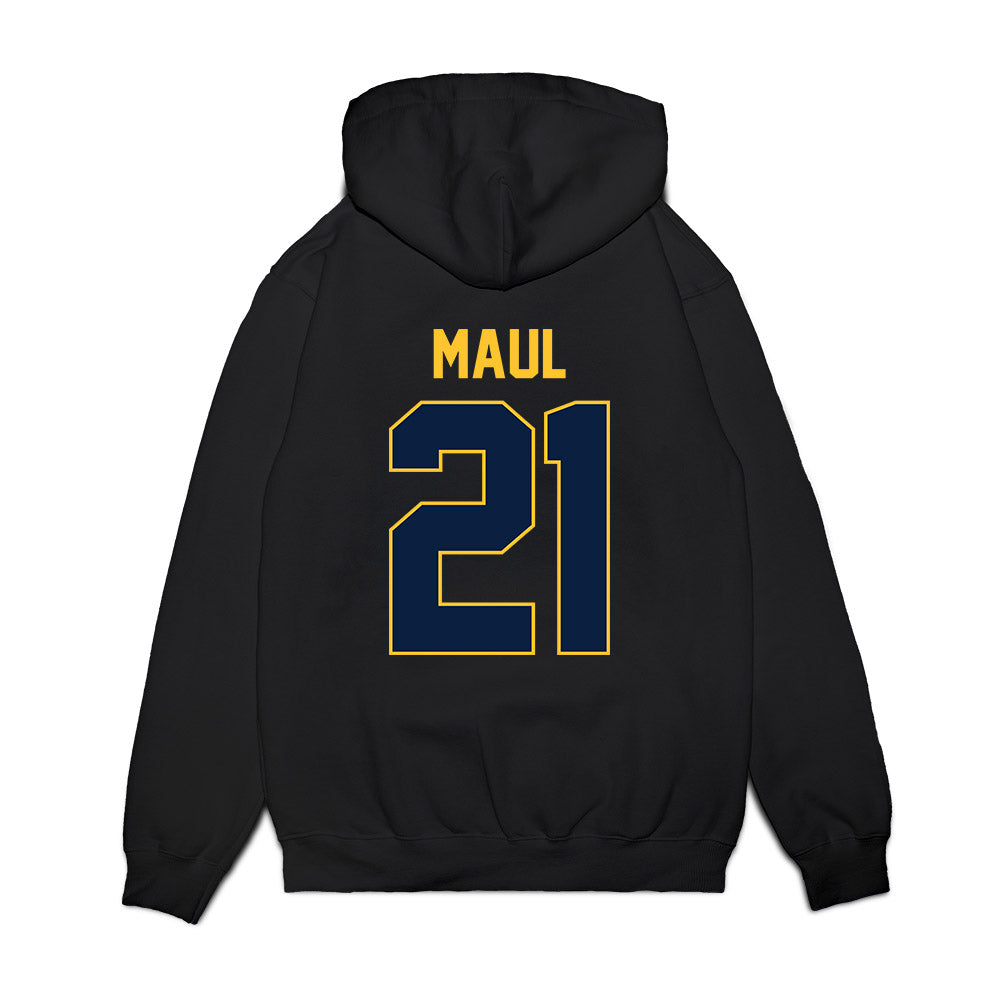 UC Berkeley - NCAA Women's Basketball : Gisella Maul - Vintage Shersey Premium Hooded Sweatshirt-1