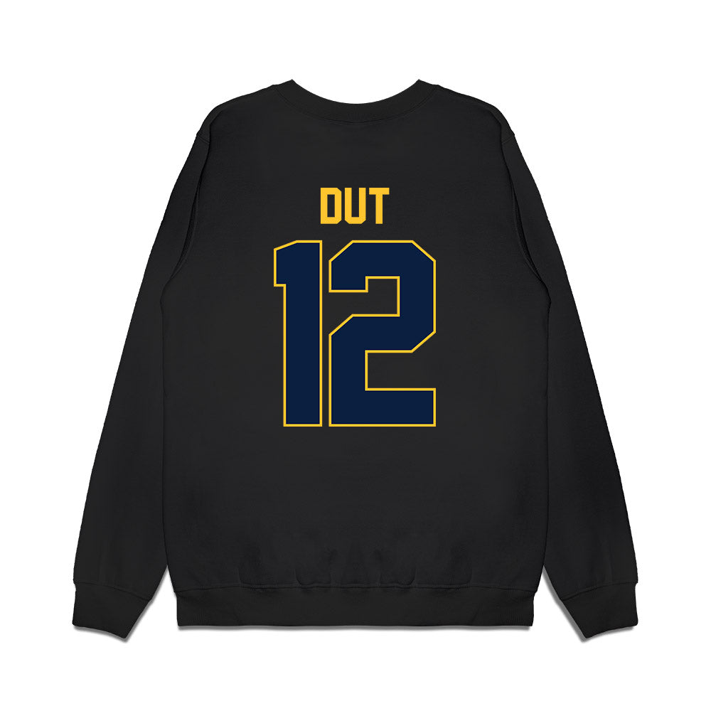 UC Berkeley - NCAA Men's Basketball : Dhiaukuei Dut - Vintage Shersey Premium Crewneck Sweatshirt-1