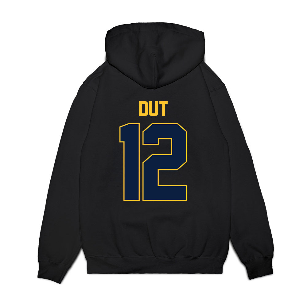 UC Berkeley - NCAA Men's Basketball : Dhiaukuei Dut - Vintage Shersey Premium Hooded Sweatshirt-1