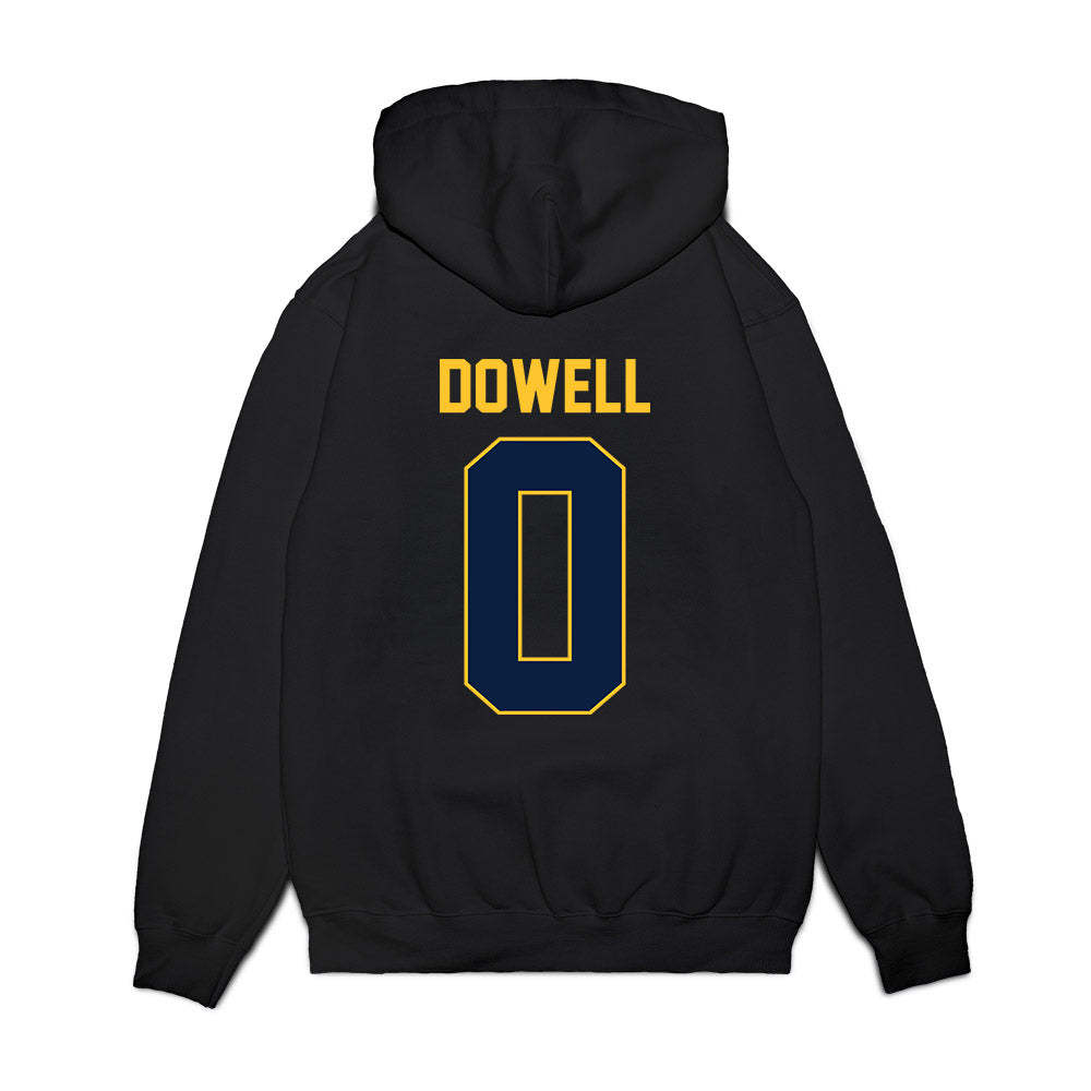 UC Berkeley - NCAA Women's Basketball : Shannon Dowell - Vintage Shersey Premium Hooded Sweatshirt-1
