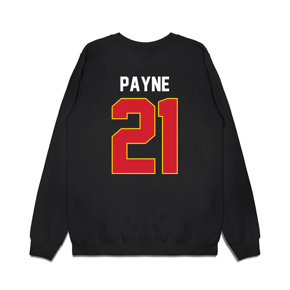 Maryland - NCAA Men's Basketball : Pharrel Payne - Vintage Shersey Premium Crewneck Sweatshirt-1