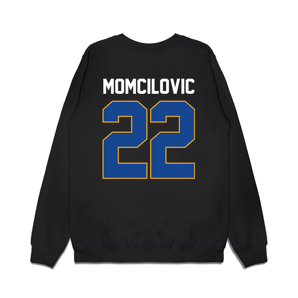 Kentucky - NCAA Men's Basketball : Milan Momcilovic - Vintage Premium Crewneck Sweatshirt-1