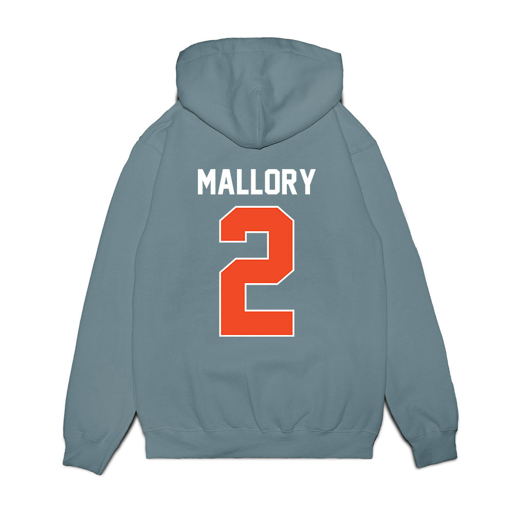 Virginia - NCAA Men's Basketball : Chance Mallory - Vintage Shersey Premium Hooded Sweatshirt-1