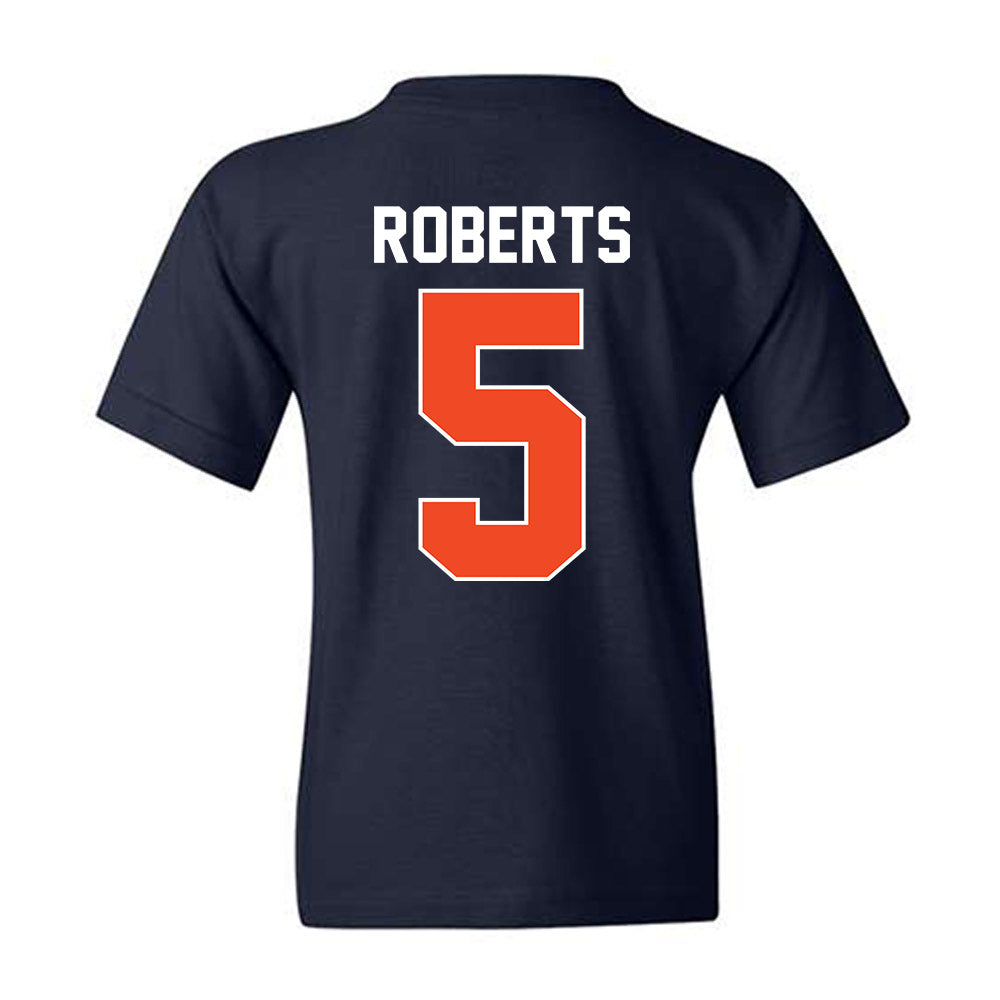 Virginia - NCAA Men's Basketball : Desmond Roberts - Vintage Shersey Youth T-Shirt-1