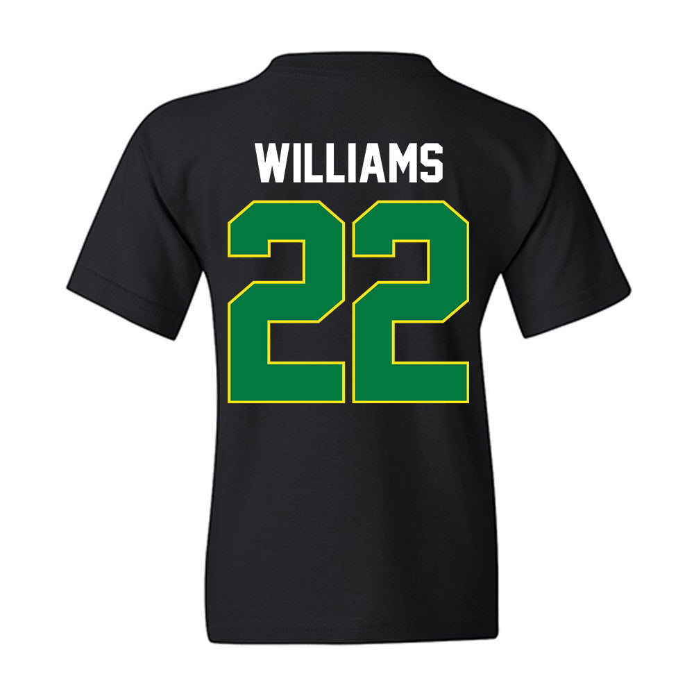Oregon - NCAA Women's Basketball : Janiyah Williams - Vintage Shersey Youth T-Shirt-1