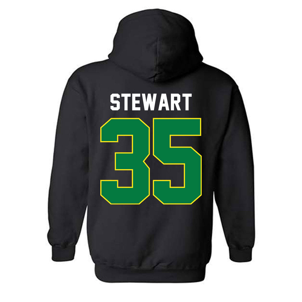 Oregon - NCAA Men's Basketball : Miles Stewart - Vintage Shersey Hooded Sweatshirt-1