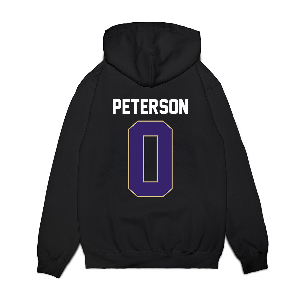 Washington - NCAA Men's Basketball : Quimari Peterson - Vintage Shersey Premium Hooded Sweatshirt-1