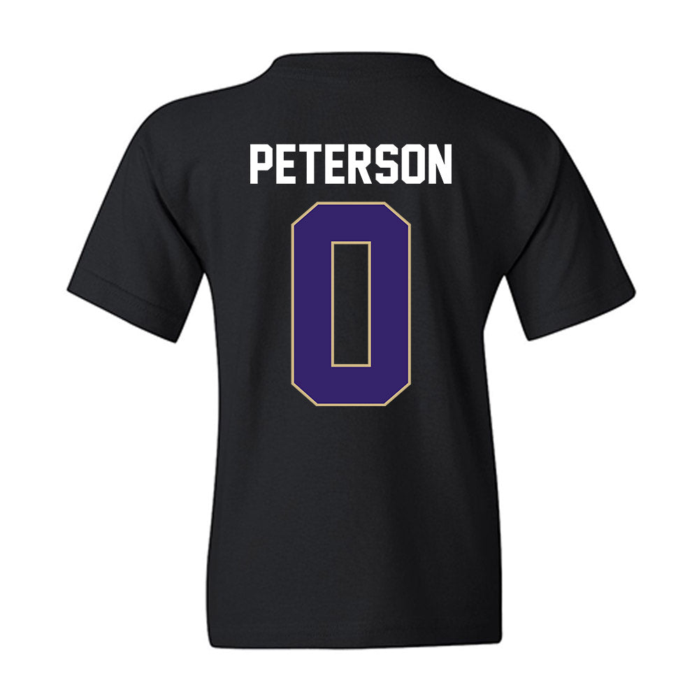 Washington - NCAA Men's Basketball : Quimari Peterson - Vintage Shersey Youth T-Shirt-1