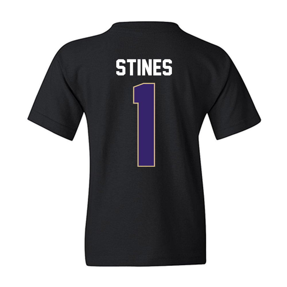 Washington - NCAA Women's Basketball : Hannah Stines - Vintage Shersey Youth T-Shirt-1