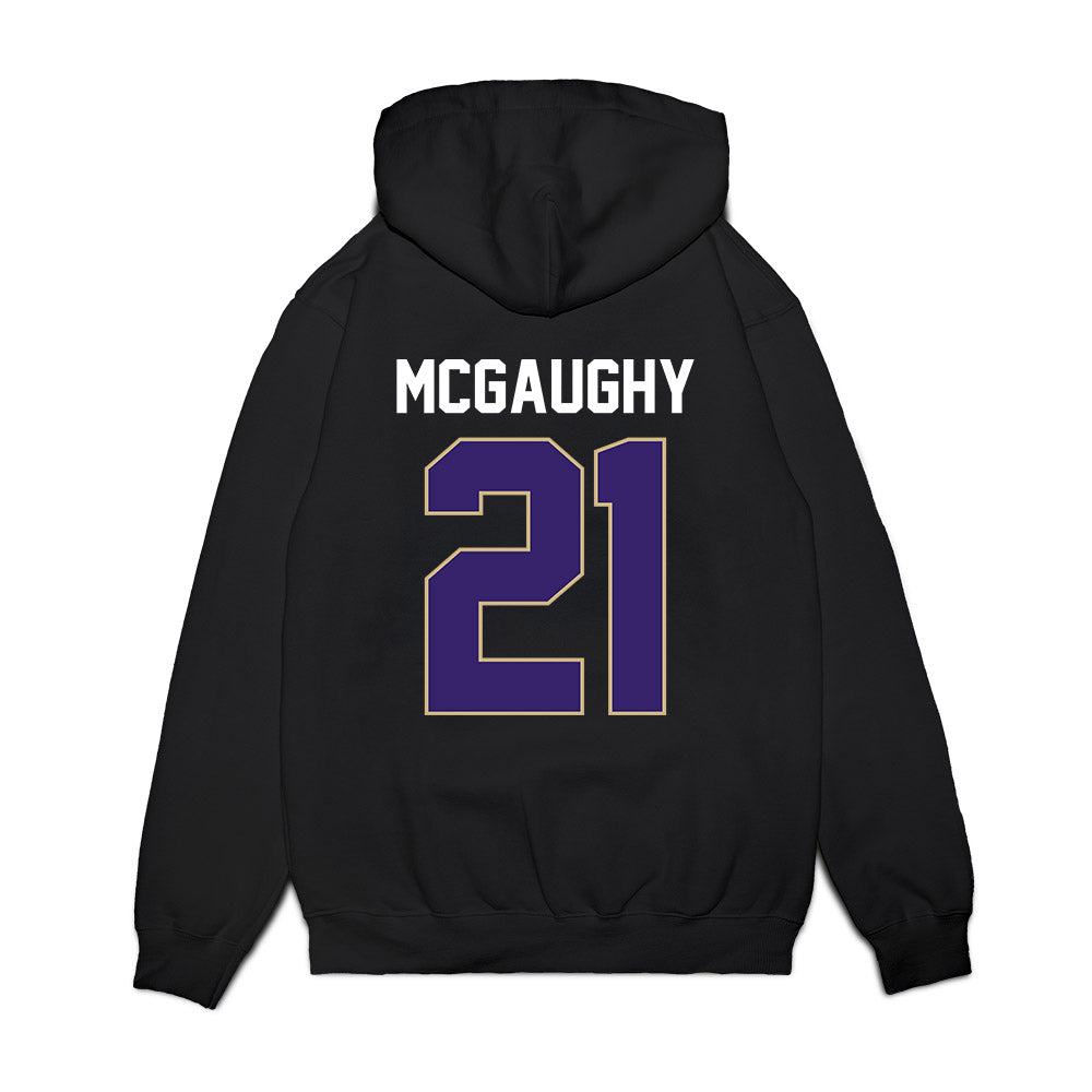 Washington - NCAA Women's Basketball : Brynn McGaughy - Vintage Shersey Premium Hooded Sweatshirt-1