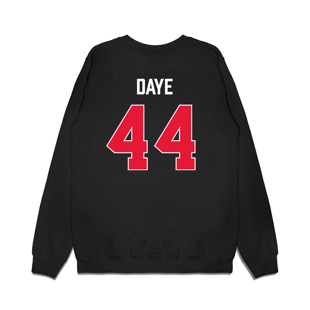 Rutgers - NCAA Women's Basketball : Tara Daye - Vintage Shersey Premium Crewneck Sweatshirt-1