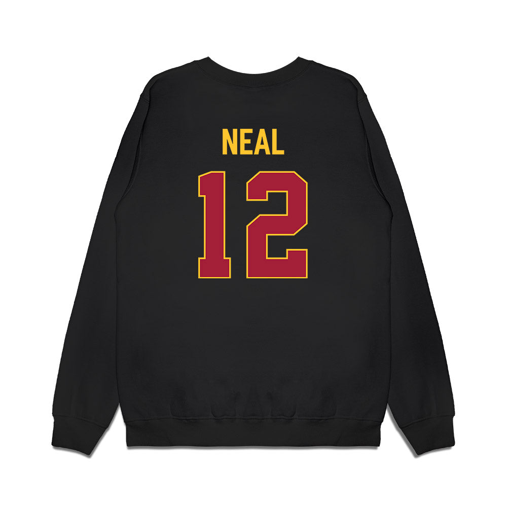 USC - NCAA Men's Basketball : EJ Neal - Vintage Basketball Premium Crewneck Sweatshirt-1