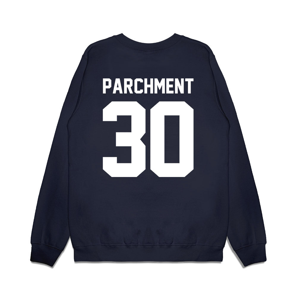 Illinois - NCAA Women's Basketball : Cearah Parchment - Vintage Shersey Premium Crewneck Sweatshirt-1