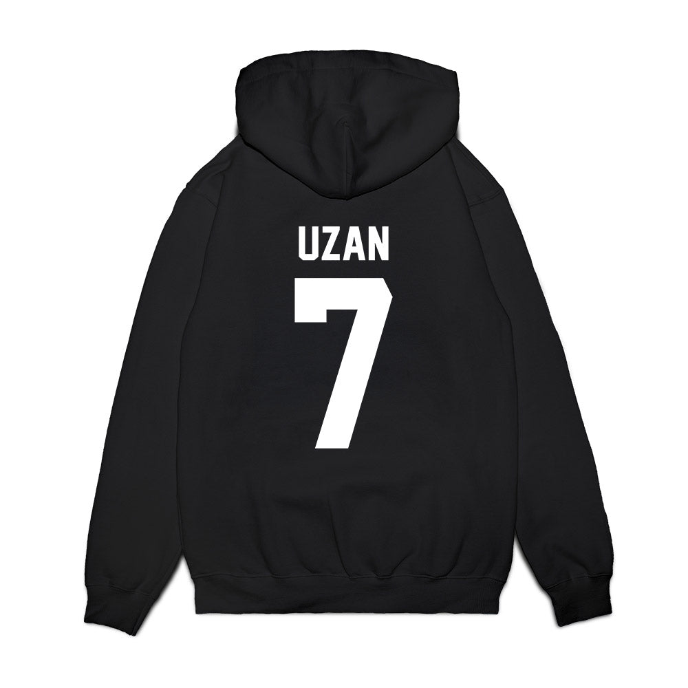 Houston - NCAA Men's Basketball : Milos Uzan - Vintage Cougars Premium Hooded Sweatshirt-1