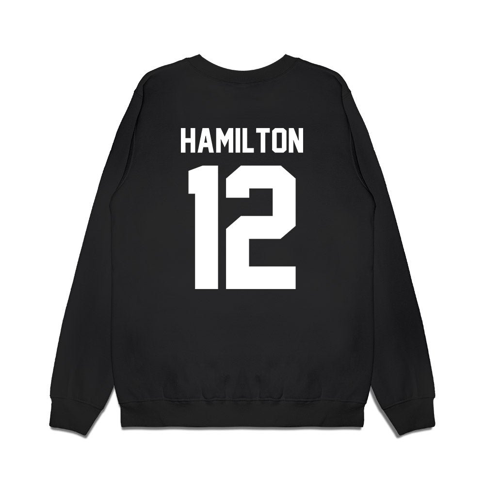 Houston - NCAA Women's Basketball : Kaelyn Hamilton - Vintage Cougars Premium Crewneck Sweatshirt-1
