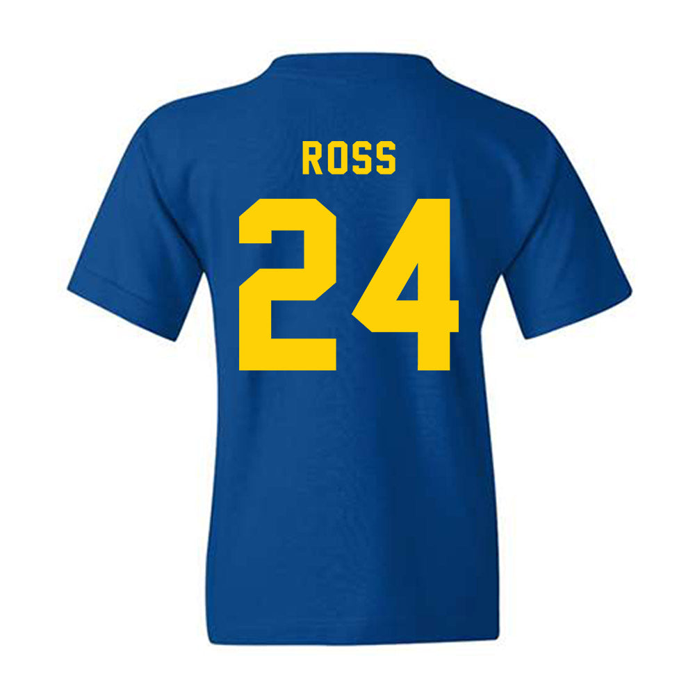 Delaware - NCAA Football : Jalen Ross - Bowl Bound Sports Shersey Youth T-Shirt-1