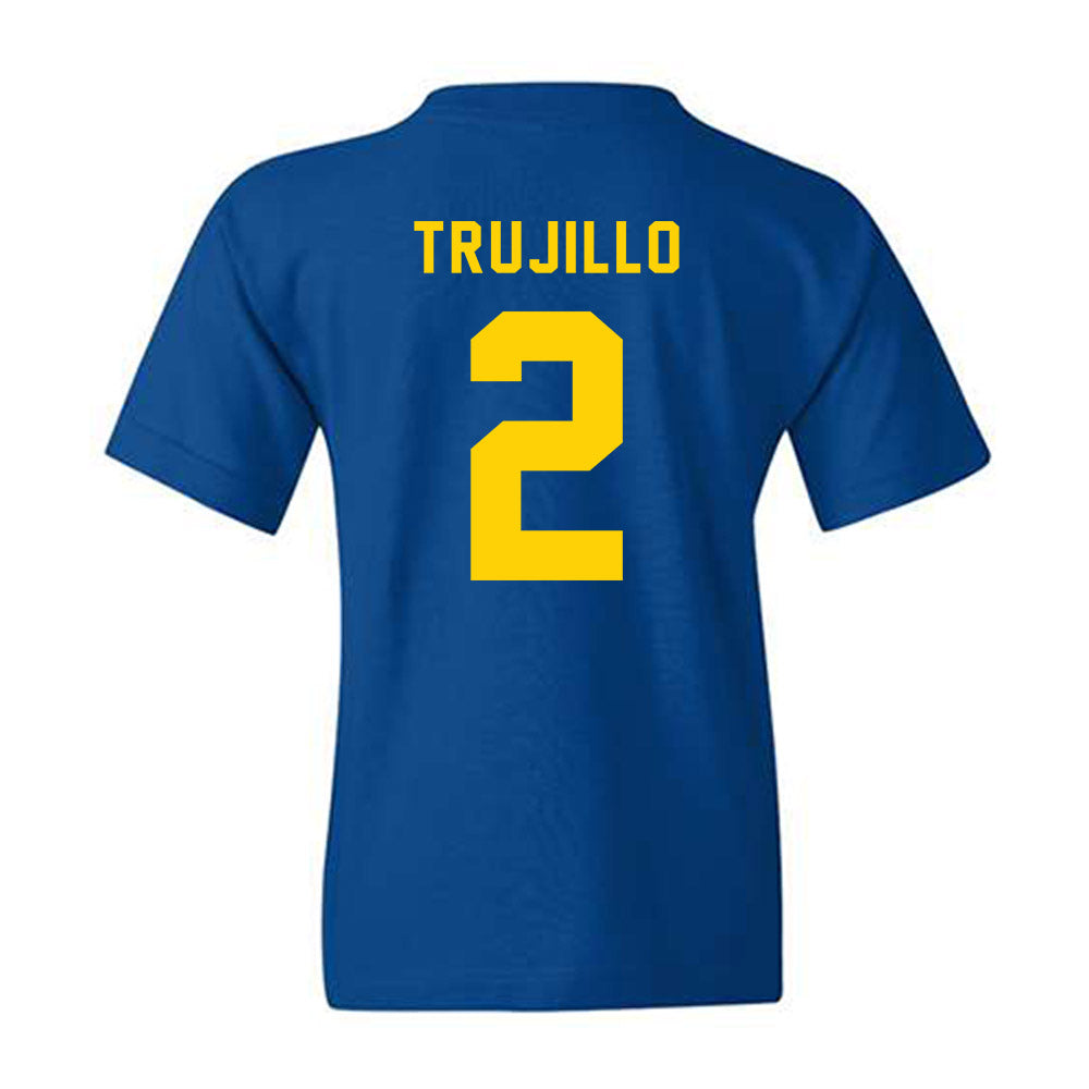 Delaware - NCAA Football : Riley Trujillo - Bowl Bound Sports Shersey Youth T-Shirt-1