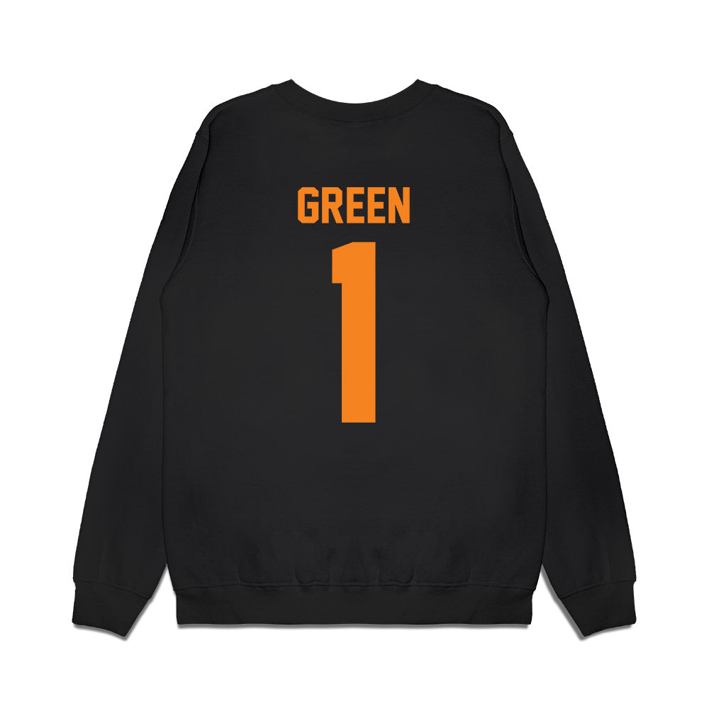 Tennessee - NCAA Men's Basketball : Manny Green - Vintage Volunteers Premium Crewneck Sweatshirt-1
