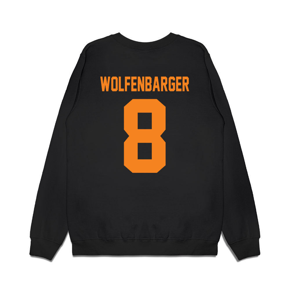 Tennessee - NCAA Women's Basketball : Jersey Wolfenbarger - Vintage Volunteers Premium Crewneck Sweatshirt-1