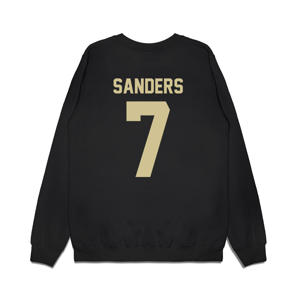 USF - NCAA Men's Basketball : Caleb Sanders - Vintage Bulls Premium Crewneck Sweatshirt-1