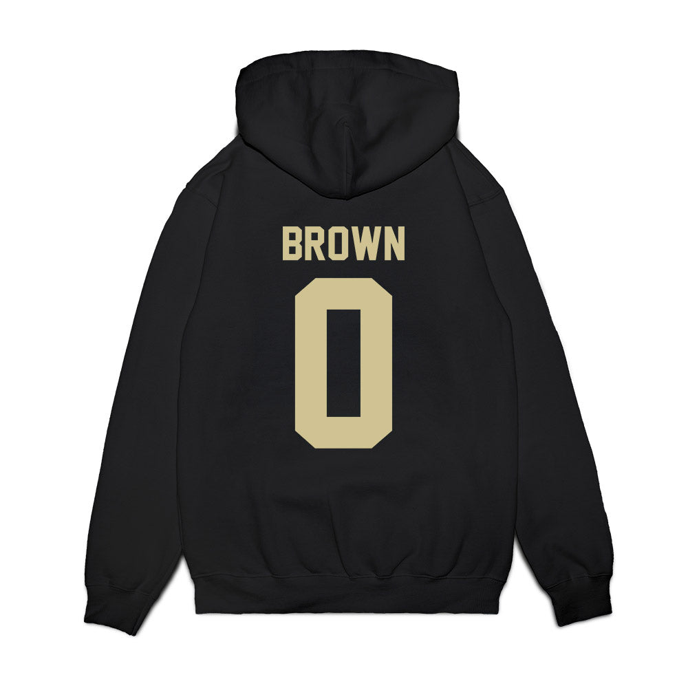 USF - NCAA Men's Basketball : Xavier Brown - Vintage Bulls Premium Hooded Sweatshirt-1