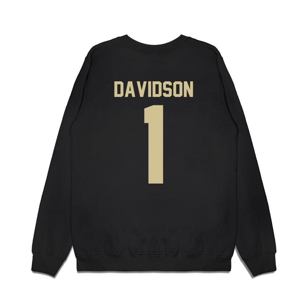 USF - NCAA Women's Basketball : Katie Davidson - Vintage Bulls Premium Crewneck Sweatshirt-1