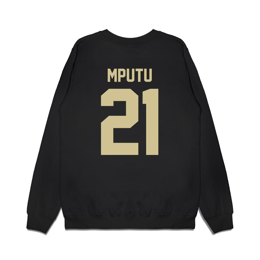 USF - NCAA Women's Basketball : Lor Mputu - Vintage Bulls Premium Crewneck Sweatshirt-1