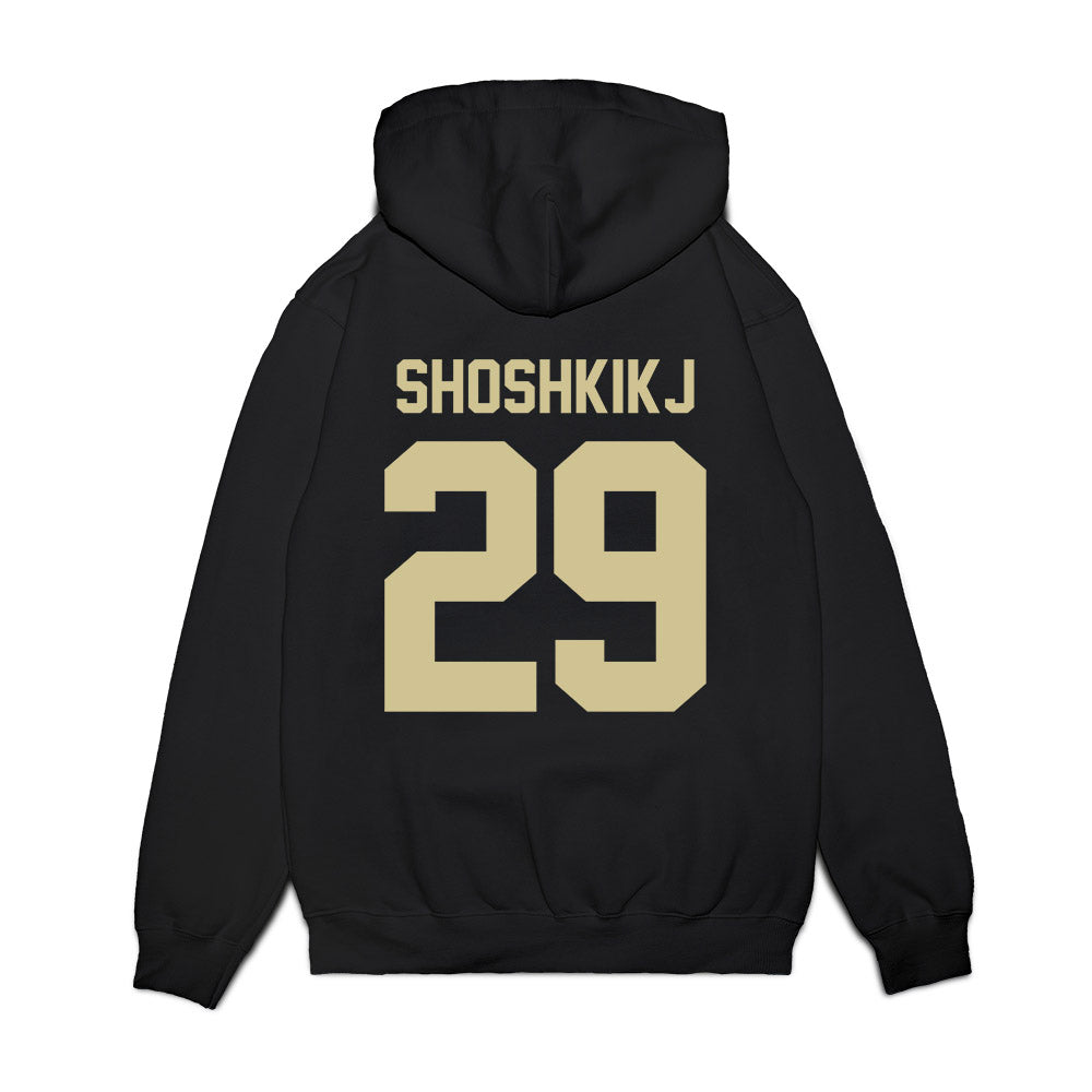 USF - NCAA Men's Basketball : Andrej Shoshkikj - Vintage Bulls Premium Hooded Sweatshirt-1