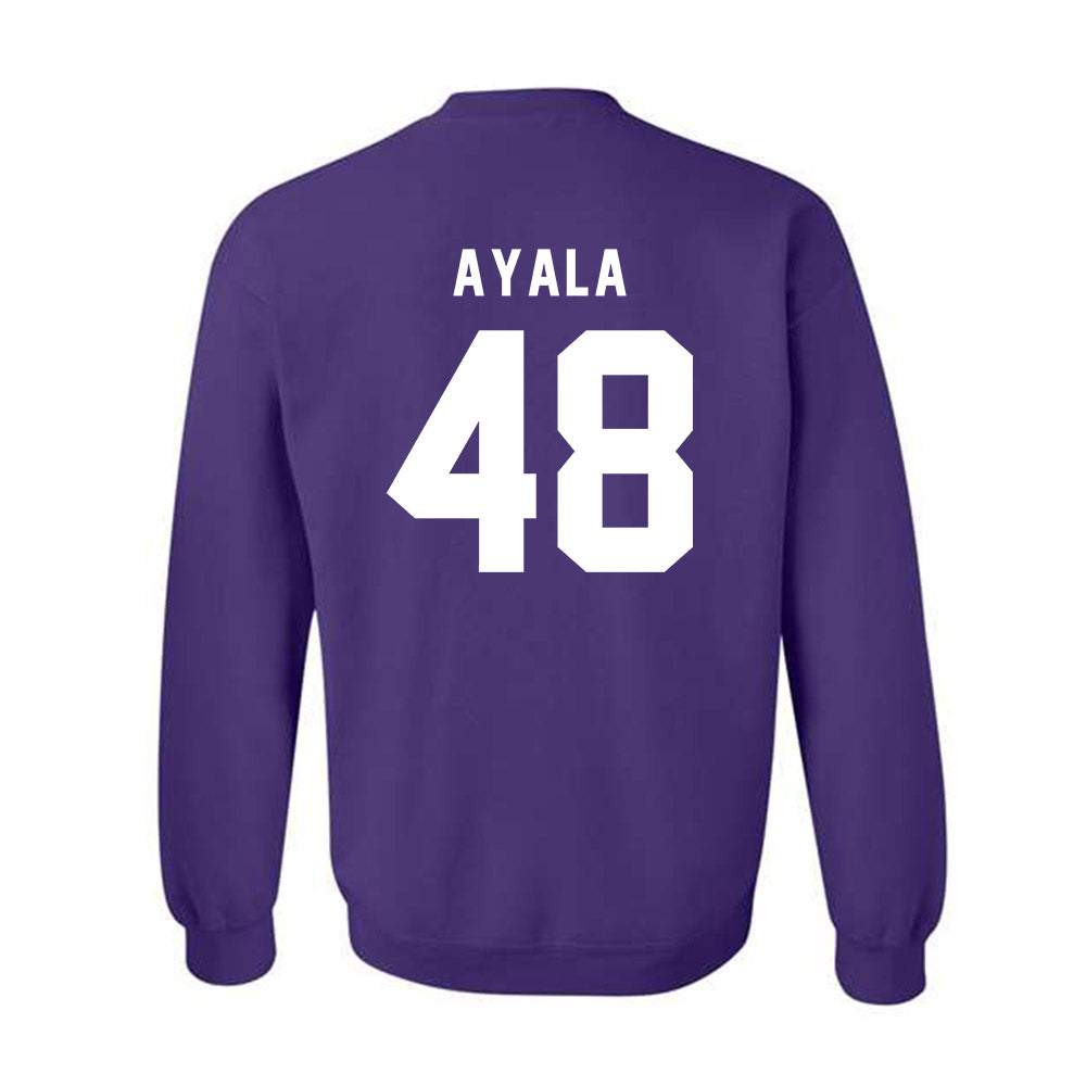 CCNY - NCAA Baseball : Shawn Ayala - Classic Shersey Crewneck Sweatshirt-1