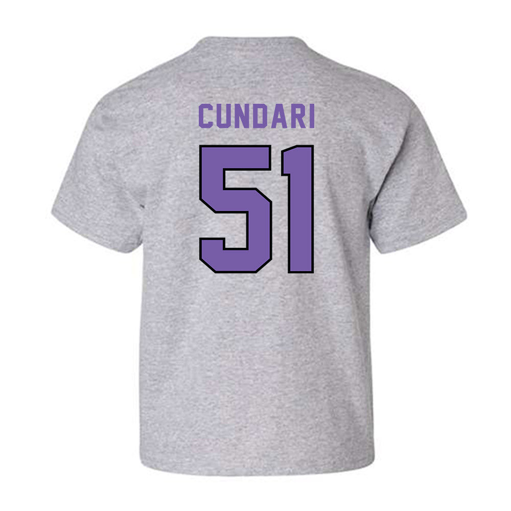 CCNY - NCAA Baseball : Frank Cundari - Classic Shersey Youth T-Shirt-1