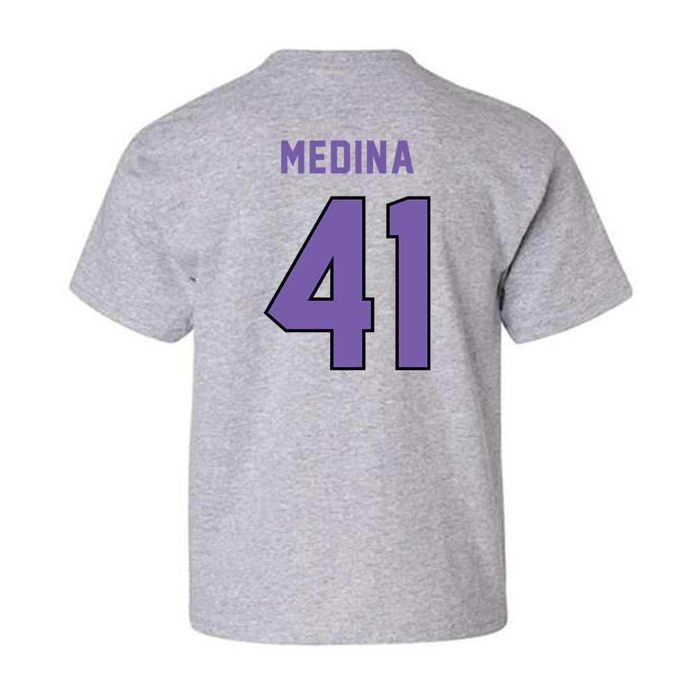 CCNY - NCAA Baseball : Justin Medina - Classic Shersey Youth T-Shirt-1