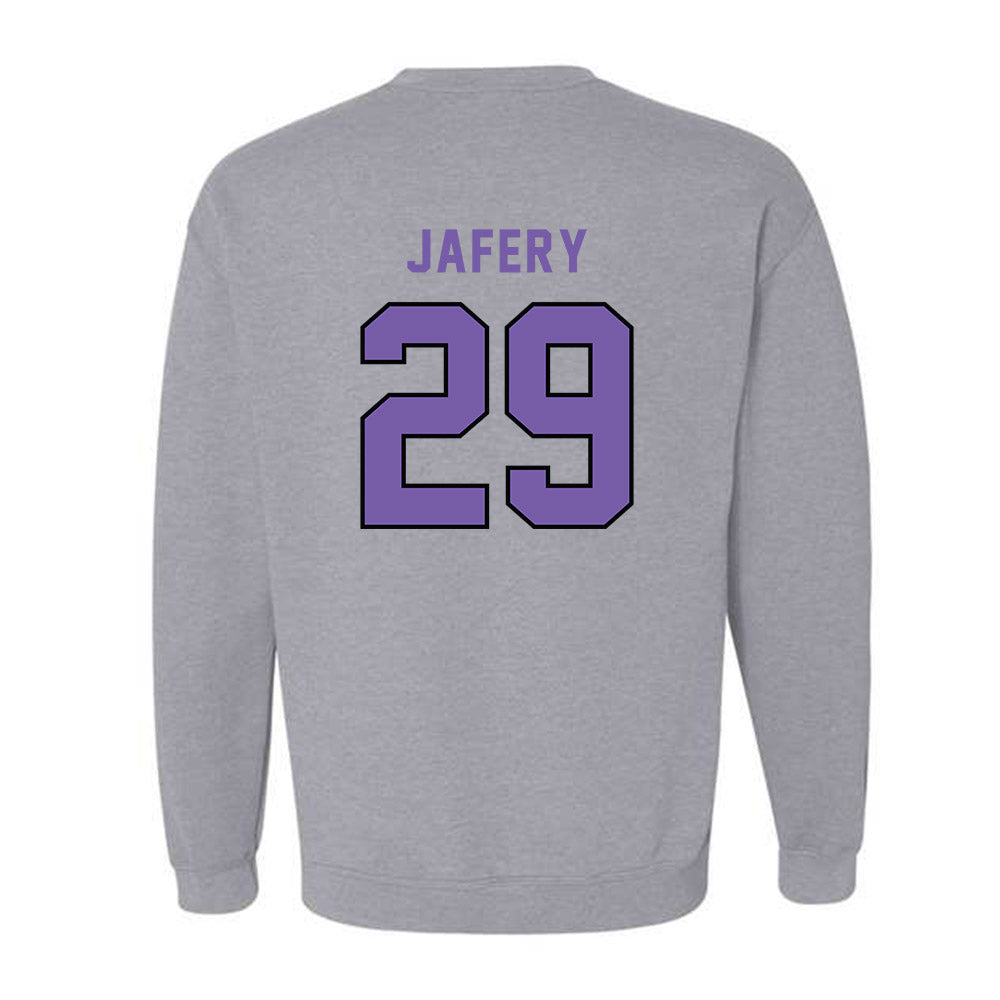 CCNY - NCAA Baseball : Amaan Jafery - Classic Shersey Crewneck Sweatshirt-1