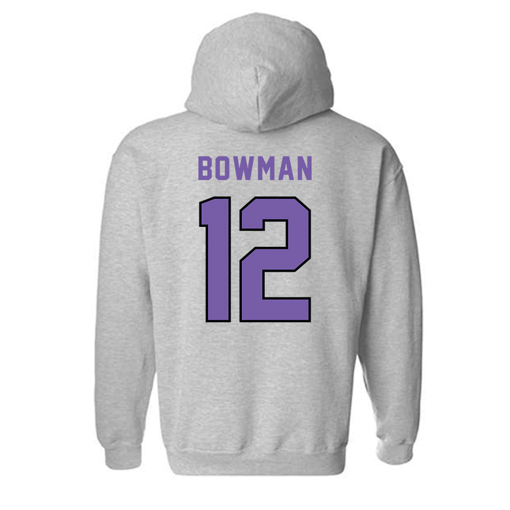 - NCAA Men's Basketball : Michael Bowman - Classic Shersey Hooded Sweatshirt-1