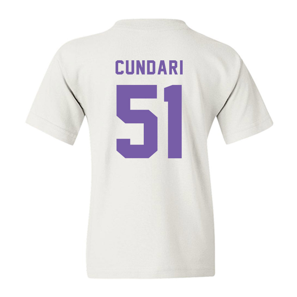 CCNY - NCAA Baseball : Frank Cundari - Classic Shersey Youth T-Shirt-1