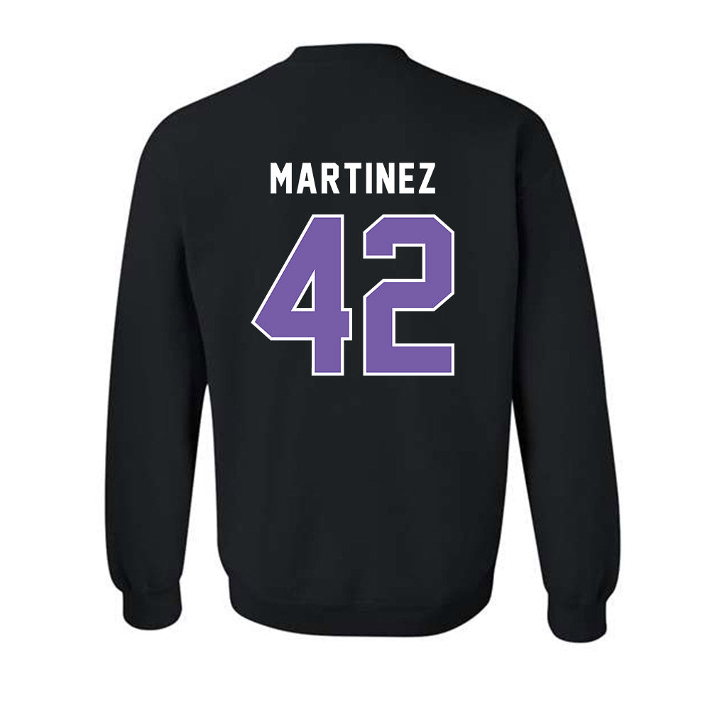 CCNY - NCAA Baseball : Manuel Martinez - Classic Shersey Crewneck Sweatshirt-1