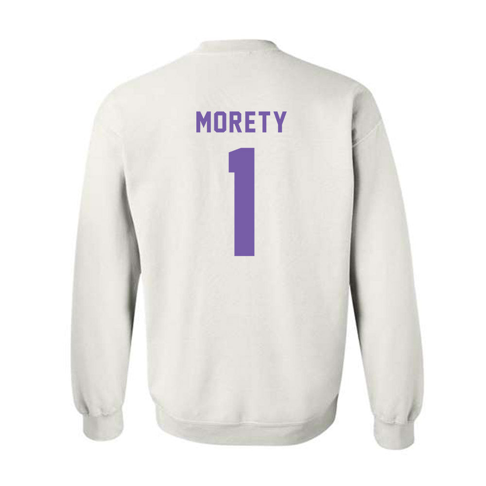 - NCAA Men's Basketball : Justin Morety - Classic Shersey Crewneck Sweatshirt-1