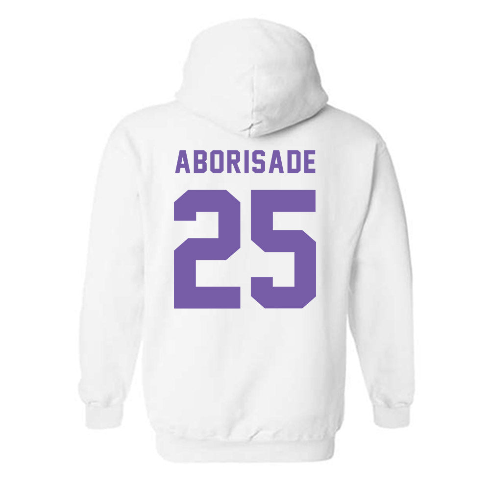 - NCAA Men's Basketball : Olabanjo Aborisade - Classic Shersey Hooded Sweatshirt-1