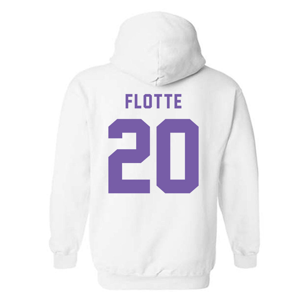 CCNY - NCAA Baseball : Jonathan Flotte - Classic Shersey Hooded Sweatshirt-1
