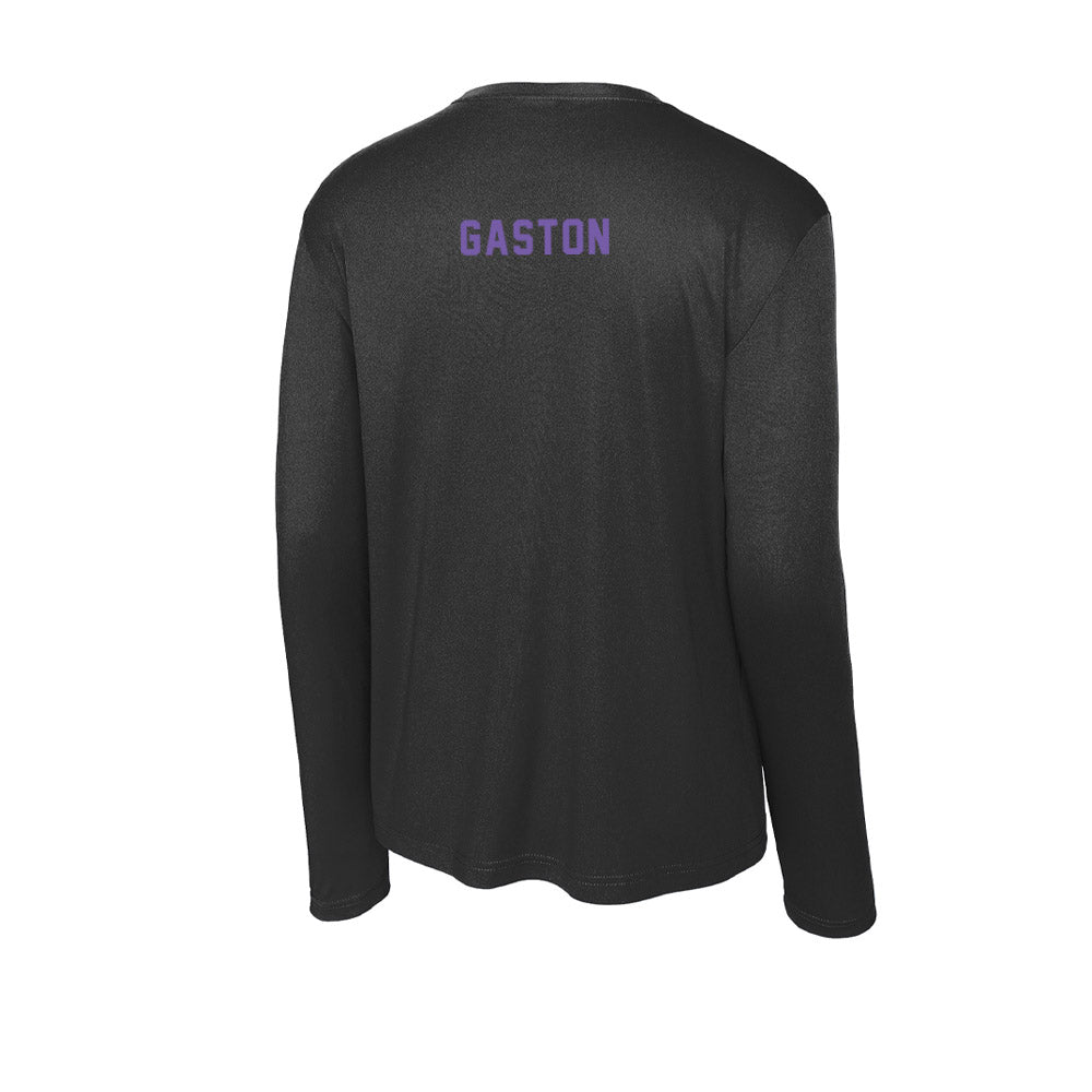 CCNY - NCAA Men's Track & Field : Tyler Gaston - Activewear Long Sleeve T-Shirt-1