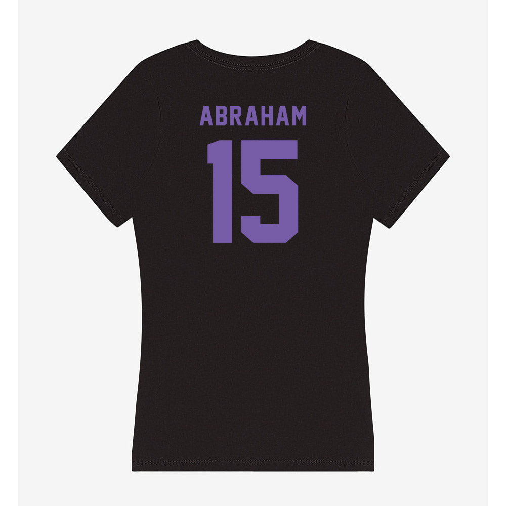 CCNY - NCAA Men's Volleyball : Alex Abraham - Women's V-Neck T-Shirt-1