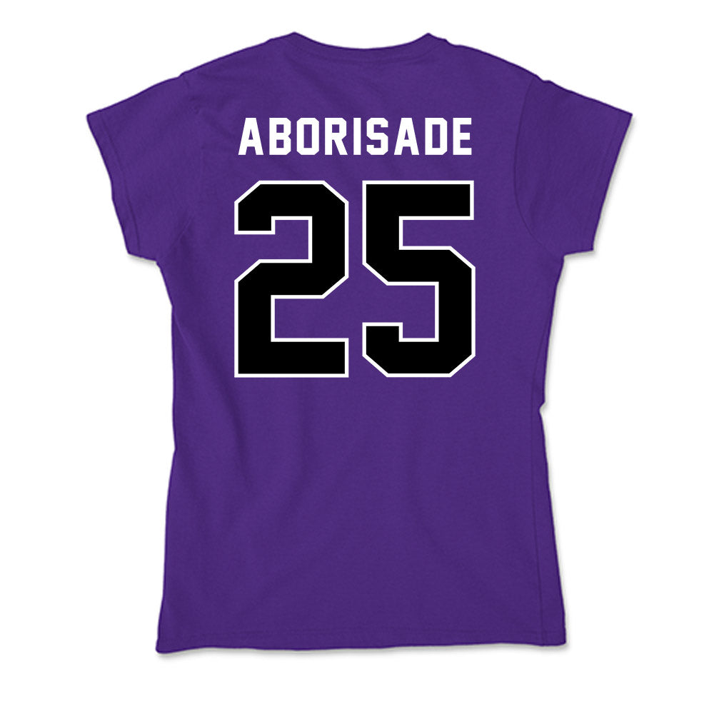 CCNY - NCAA Men's Basketball : Olabanjo Aborisade - Soft Style Women’s T-Shirt-1